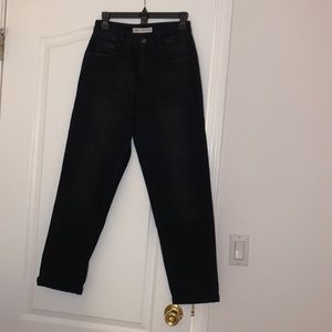 Zara size 4 black denim